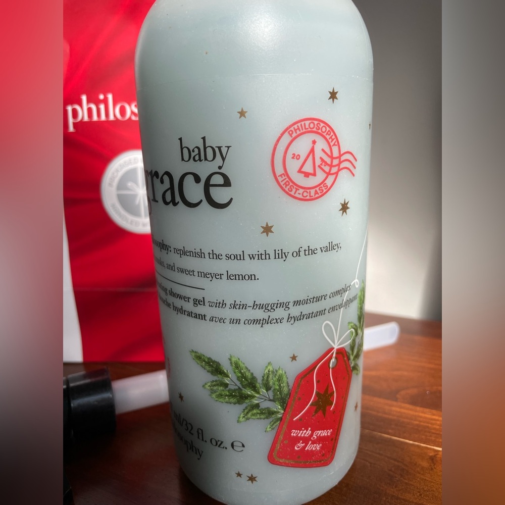 New Philosophy 32 fl. oz. Baby Grace Hydrating Shower Gel - Picture 3 of 4